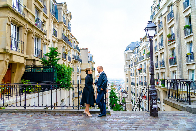 монмартр, фотосессия в париже на монмартре