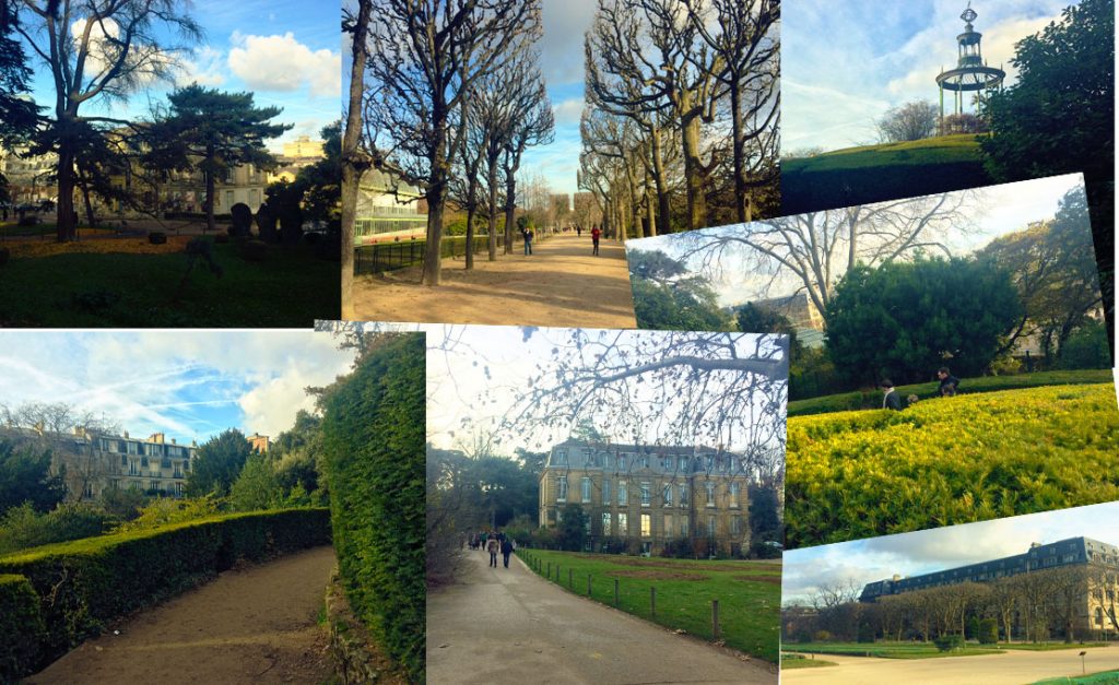 фотосессия в Париже. нетуристические места парижа. сад растений