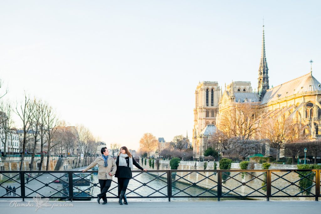 фотосессия у Нотр дама. Русский фотограф в Париже