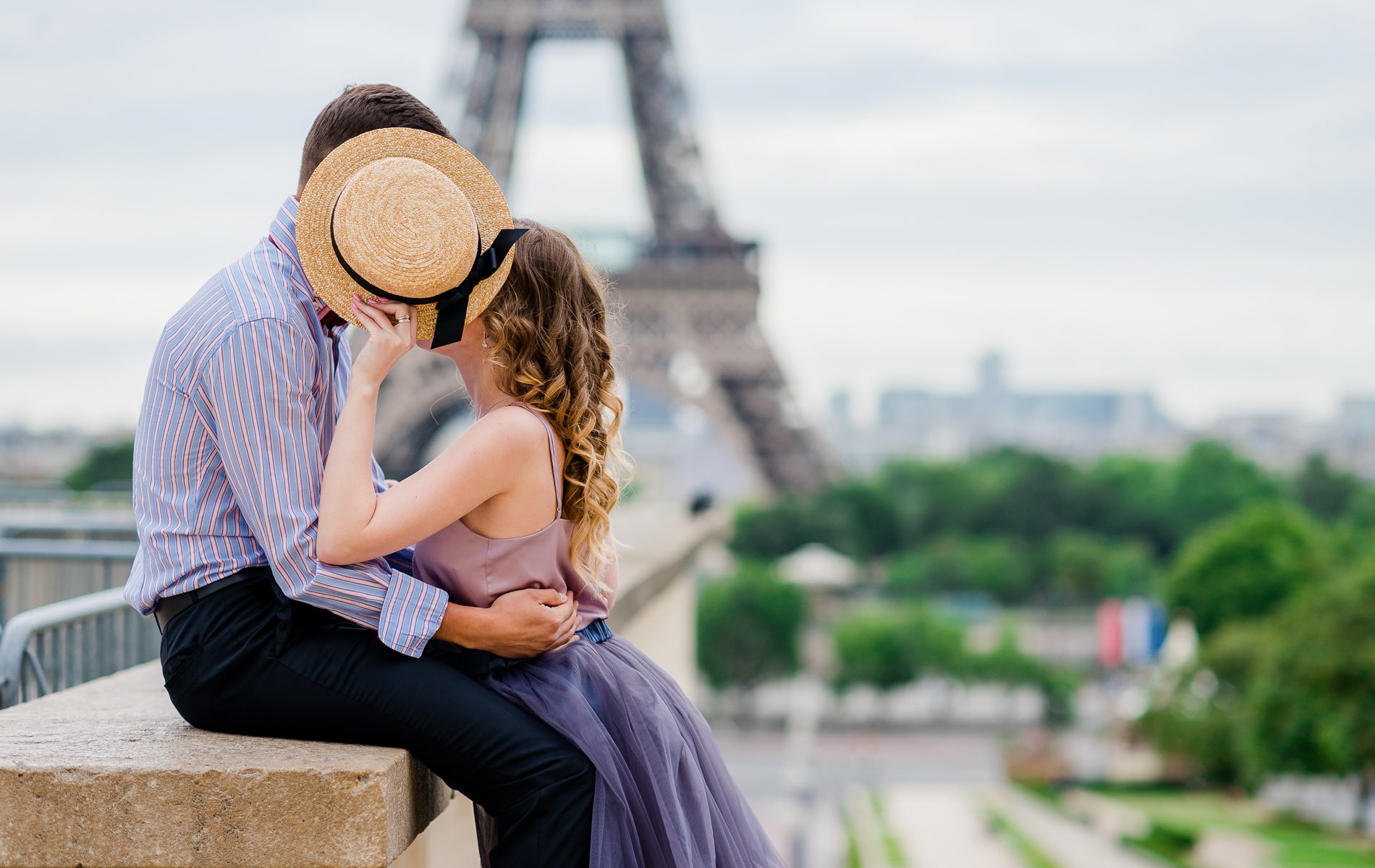 Влюблённые в Париже