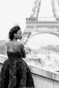 Черно-белые фото Парижа